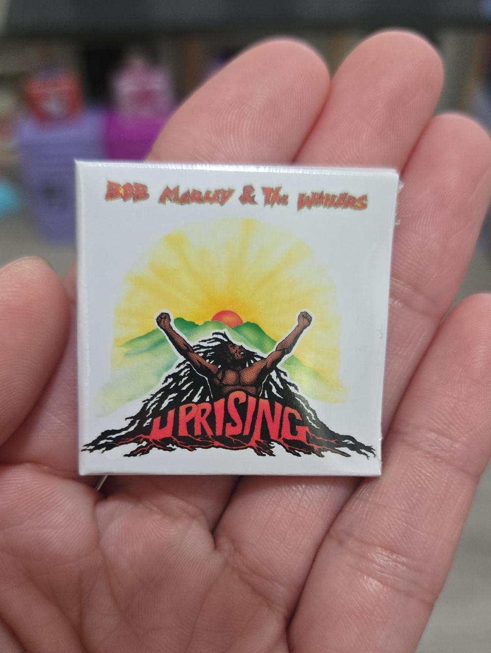 Sealed Mini Bob Marley & The Wailers Uprising Album With Mini Record Inside